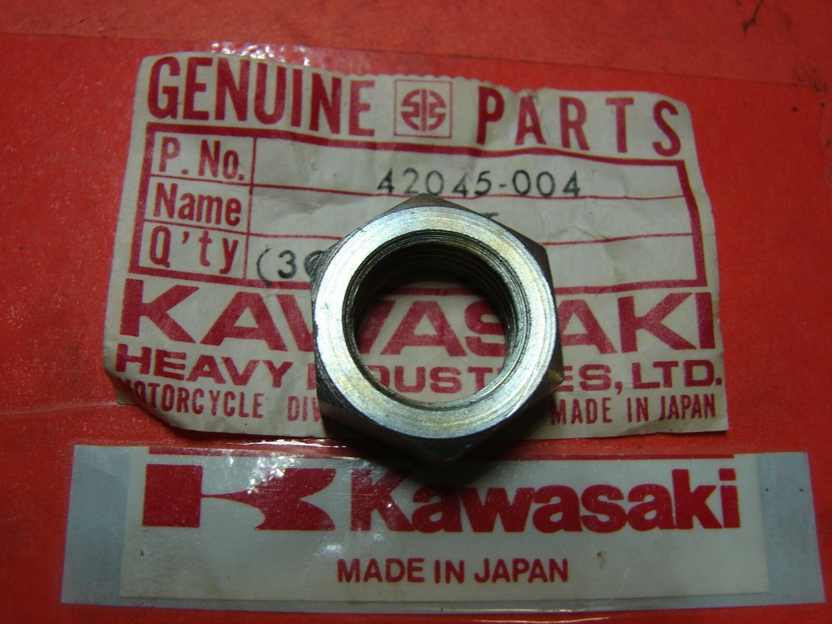 きのぴ NOS KAWASAKI KE100 G5 16MM NUT # 42045-004 | eBay