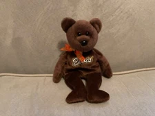 ELVIS Reese’s Coco BEANIE BABY Chocolate Ty Bear 2007 RETIRED Original Plush