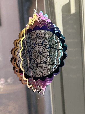 Zarter Windspinner - Wanddeko Böhmisch