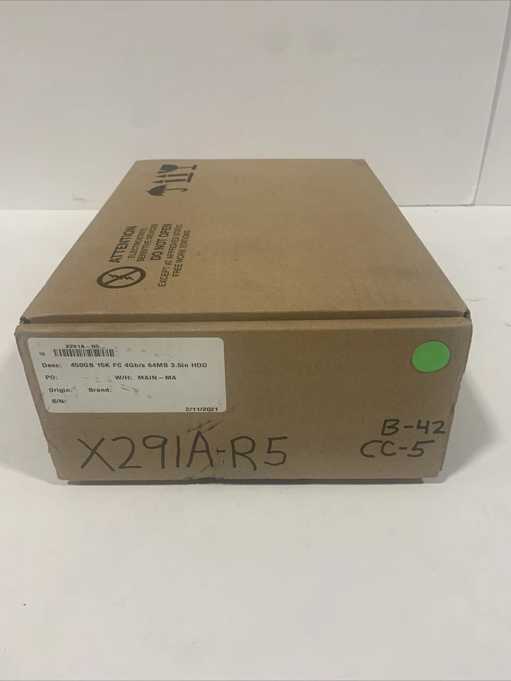 NetApp X291A-R5 450GB 15K FC Hard drive with Tray/Caddy for DS14MK4 108-00205 - Image 3 of 4