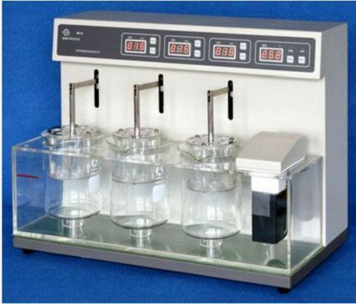 Probador de desintegración de tabletas de laboratorio máquina medidora con tiempo automático de 1 a 900 min - Imagen 10 de 15