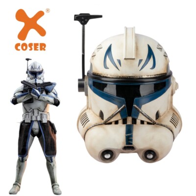 Xcoser 1:1 The Clone Wars Captain Rex Helm Cosplay Requisiten Harz Replik Helmet