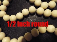 Wood Beads 6 Foot 1/2 Inch