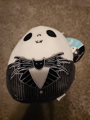 Original Squishmallows 6.5'' The Nightmare Before Christmas Jack Skellington