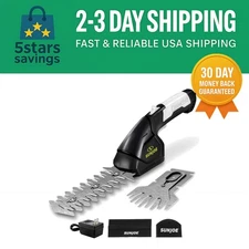 Effortless Lawn Care with 7.2V Cordless Grass Shears & Trimmer - Safety & Power