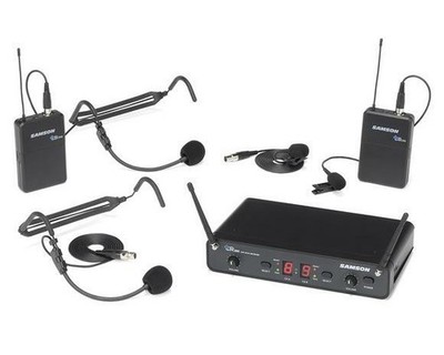 Samson SWC288ALL, Concert 288 Dual Channel Wireless All-In-One System with Q6