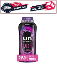 Downy Unstopables In-Wash Laundry Scent Booster Beads, Lush, 39.9 oz