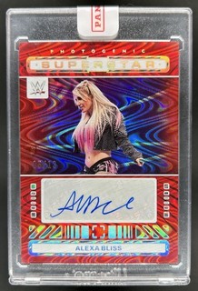 2024 Panini Photogenic WWE Alexa Bliss Superstar Signatures Swirl FOTL Auto #/13