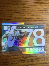 2002 Press Pass - Big Numbers Bryant McKinnie #BN 27 (RC) Miami Hurricanes