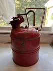 Vintage Gas Container Justrite Underwriters Laboratories C859923 Safety  Chicago