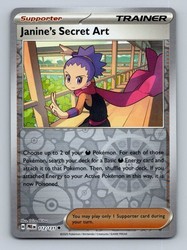 Janine's Secret Art 112/131 Prismatic Evolutions Reverse Holo