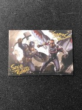 2023 Finding Unicorn Marvel Infinity Saga Ink-Wash Sam Wilson Steve Rogers SM-8