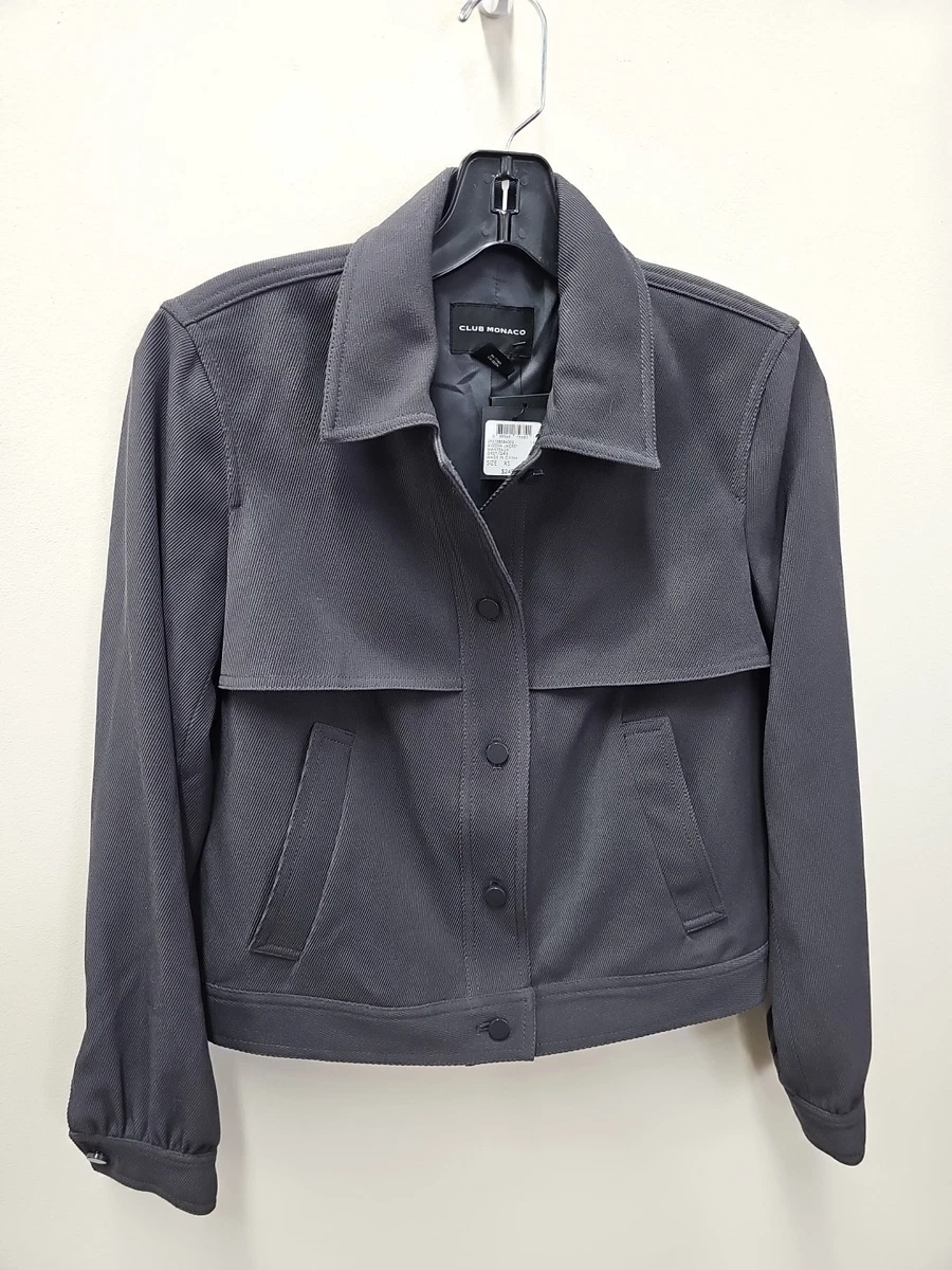 Club Monaco 灰色外套、夹克、背心女| eBay
