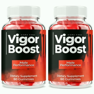 Vigor Boost Gummies - VigorBoost Performance Support for Men- 2 Pack
