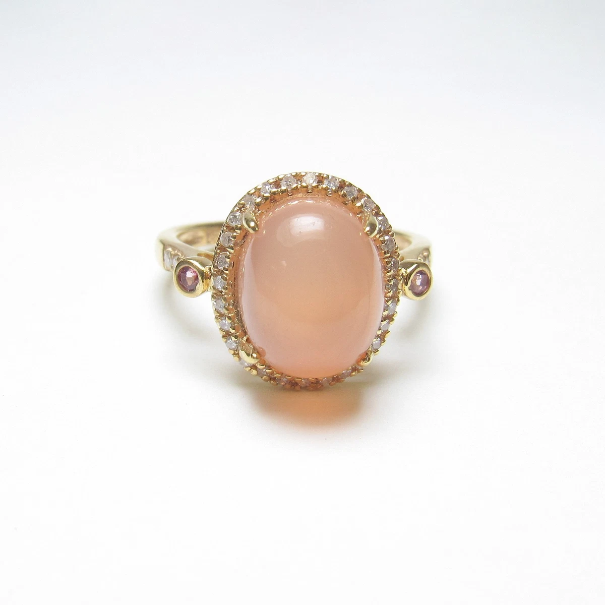 Moonstone Yellow Gold 10k Gemstone Ring Fine Rings for sale | eBay