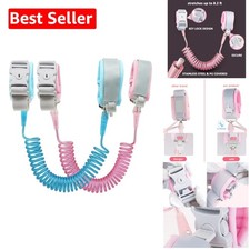 Comfortable 8.2ft Toddler Leash Wrist Link for Safe Adventures - 2 Colors