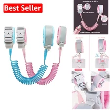 Comfortable 8.2ft Toddler Leash Wrist Link for Safe Adventures - 2 Colors