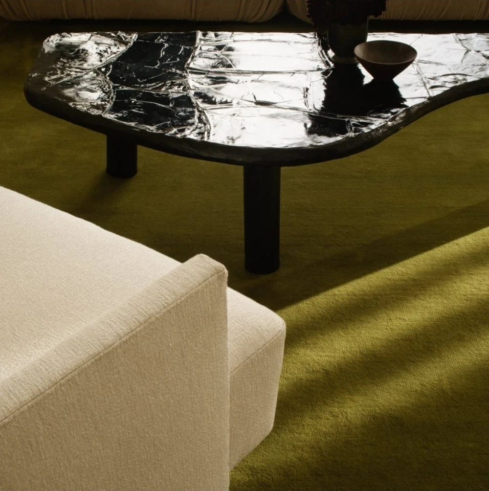 Hand-Tufted Wool Rug 9x12 ft -Nordic Knots Grand Milano Green  Rug All Size 8x10 - Image 3 of 4