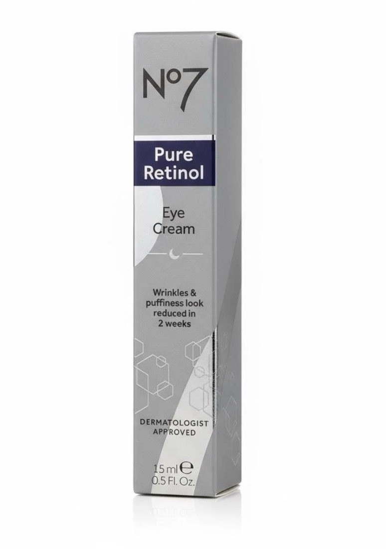 No7 Pure Retinol Eye Cream 15ml New