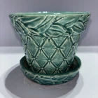 Flower Pot McCoy Vintage Quilt Pattern 4.5 High 4.75 Wide