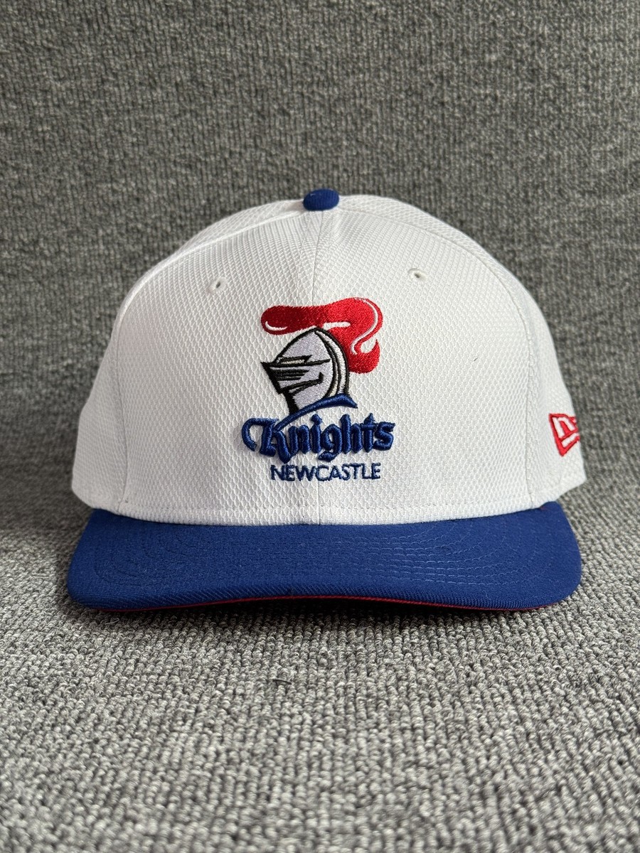 New Era Newcastle Knights Snapback Cap White Blue Red