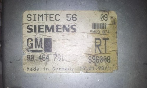 90464731 Motormanagement, Steuergerät, ECU  5WK9074 Opel Vectra DE1149-36