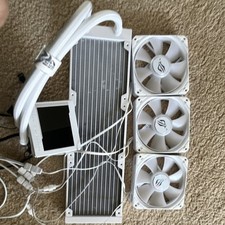 ROG Ryujin III ARGB Liquid CPU Cooler with Radiator, 3x 120mm Fans