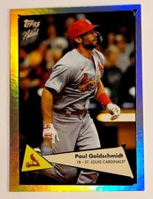 2022 Topps X Naturel 1952 - Paul Goldschmidt #37 Rainbow Foil /99