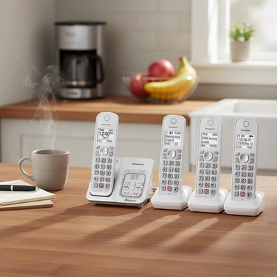 Wireless Link2Cell Landline Phone Bluetooth Call Blocking System
