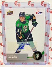Landon Kosior - AUTO - 2021-22 Upper Deck CHL Hockey - PRINCE ALBERT RAIDERS #31