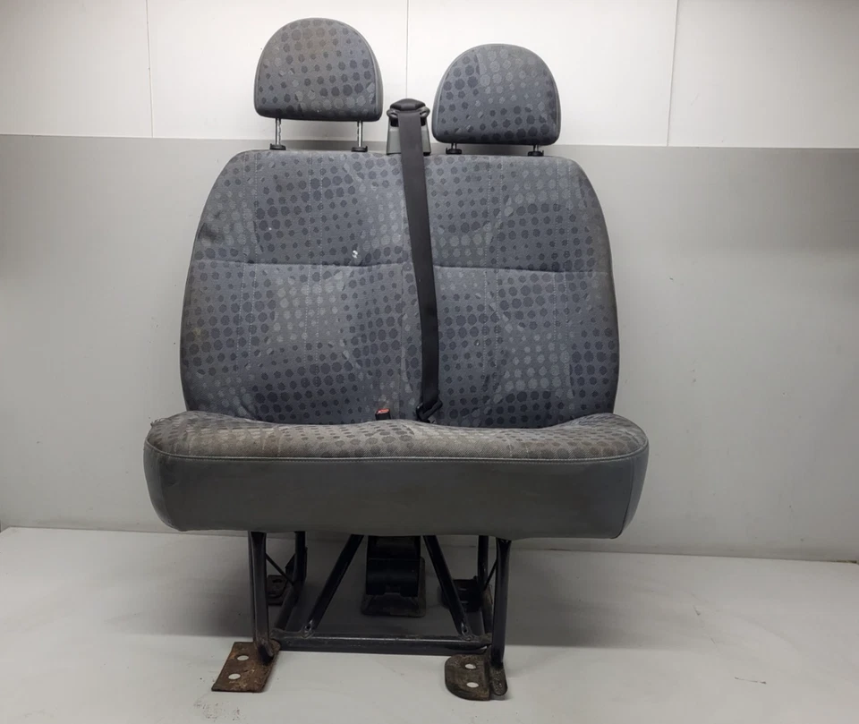 Ford Transit MK6 Sitz Sitzbank Doppelsitzbank vorne rechts Beifahrer (01) - Bild 1 von 4