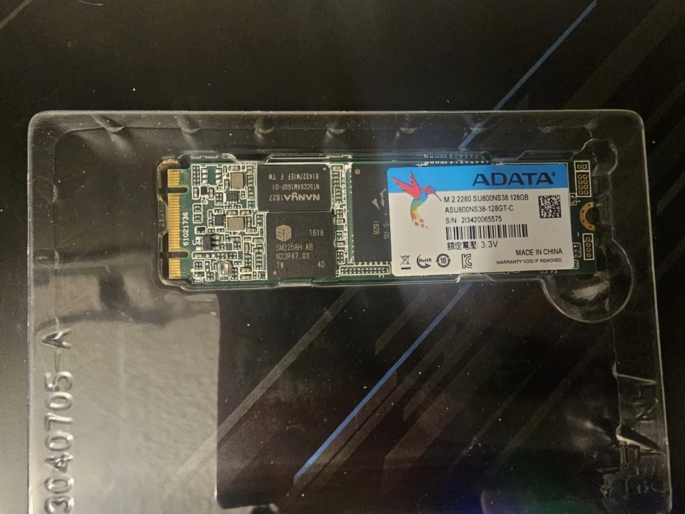 ADATA Ultimate SU800 128GB M.2 2280 SATA 6Gd/s SSD 3D NANO M.2 SSD Stick - Image 2 of 4