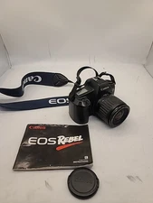 Canon EOS Digital Rebel  / EOS SLR Camera - Black  Film Camera With Lens 35-80