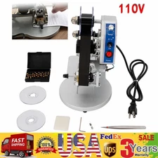 Manual Hot Foil Stamping Machine Ribbon Coding Date Batch Character Code Printer
