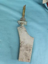 VINTAGE BRONZE MARINE BOAT CHRIS CRAFT RUDDER  1" SHAFT