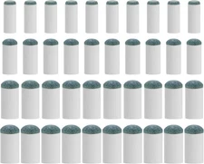 40Pcs Slip On Pool Cue Tips Replacement Kit 4 Sizes Upgrade Pool Stick Tips
