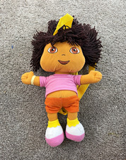 Dora the Explorer Plush Doll w/ Backpack, Small 6-14 in, Multicolor 2004 