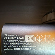 Logitech 4K Ultra-Wide Webcam Built-In Mic 30...