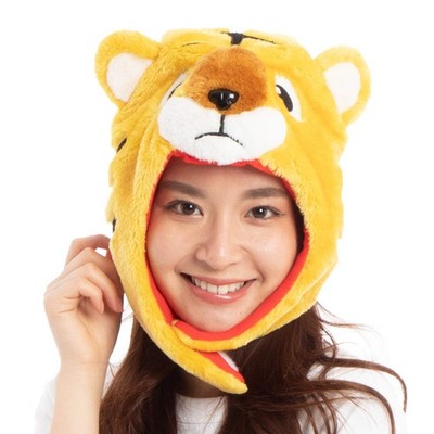 SAZAC Cosplay  Tiger Kigurumi Cap, One Size Fits All, Animal Design