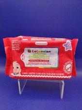 CoComelon Baby Wipes Fragrance Free 72 Count Smart Care 5.5 x 7.87 Exp 09/2027