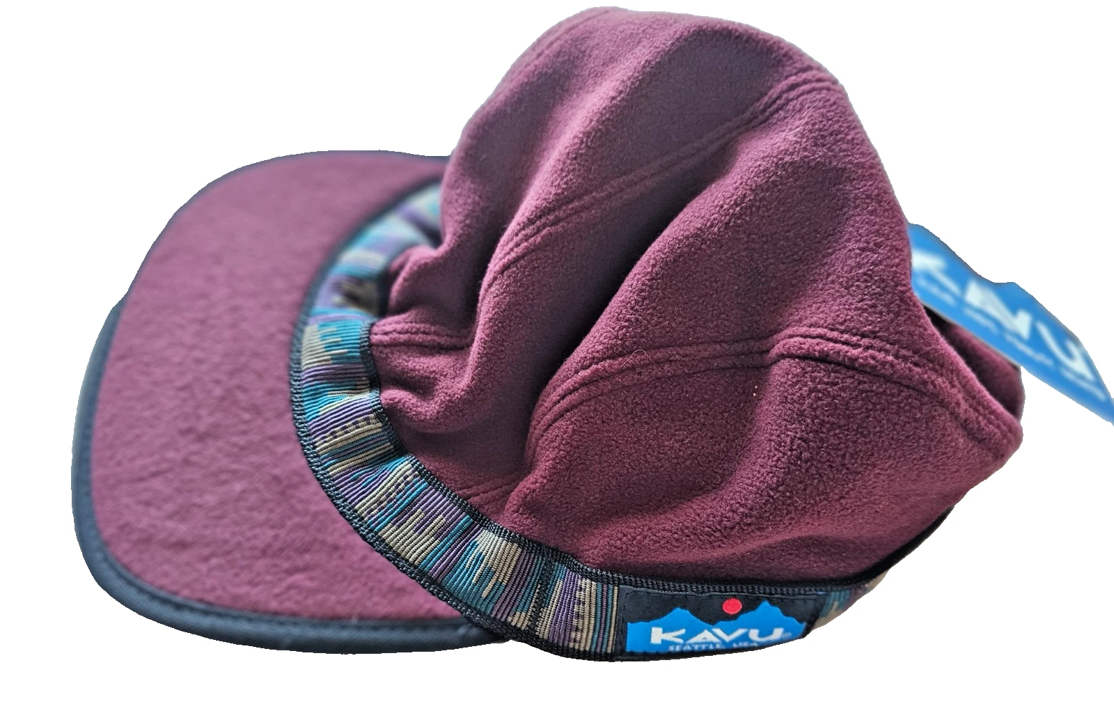 KAVU Fleece Strapcap Warm Comfortable Unisex Hat Port L (24.5”-26”) NEW