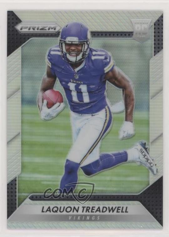 2016 Panini Prizm Rookie Silver Prizm Laquon Treadwell #278 kd0