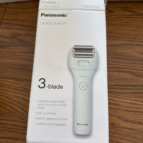 Panasonic Women’s Electric Bikini Trimmer Waterproof Cordless Razor ES-AWL6AG