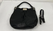 Vintage Marc By Marc Jacobs Black Pebbled Leather Hobo Shoulder Bag Purse Tote