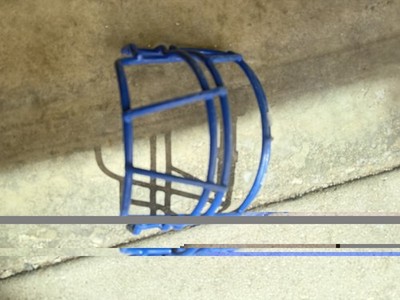 Blue Metal Football Face Mask for All Positions