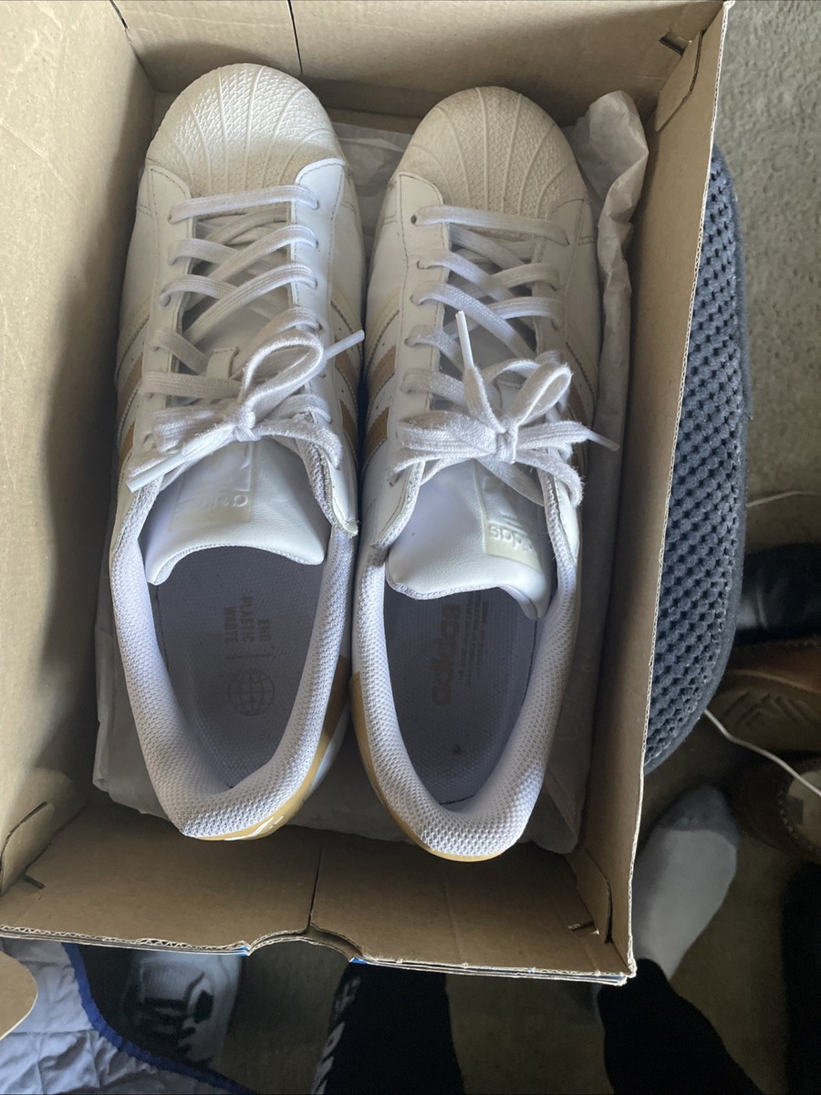 Adidas Superstar White Team College Gold Size 13 | eBay