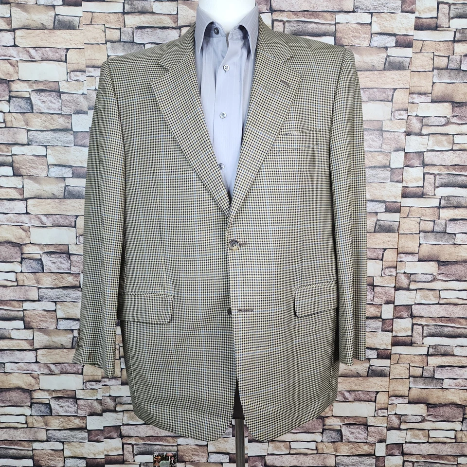 Abrigo Blazer Deportivo Jack Victor Para Hombre 44R Multicolor Cuadros Lana Canadá Foto 2 de 4