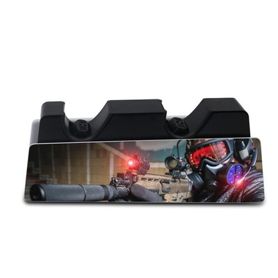 Schutzfolie Ladestation Aufkleber Gaming Design Folie Spiel Sniper R142-38
