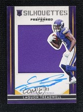 2016 Panini Preferred Rookie Silhouettes 59/149 Laquon Treadwell #68 Auto 9su