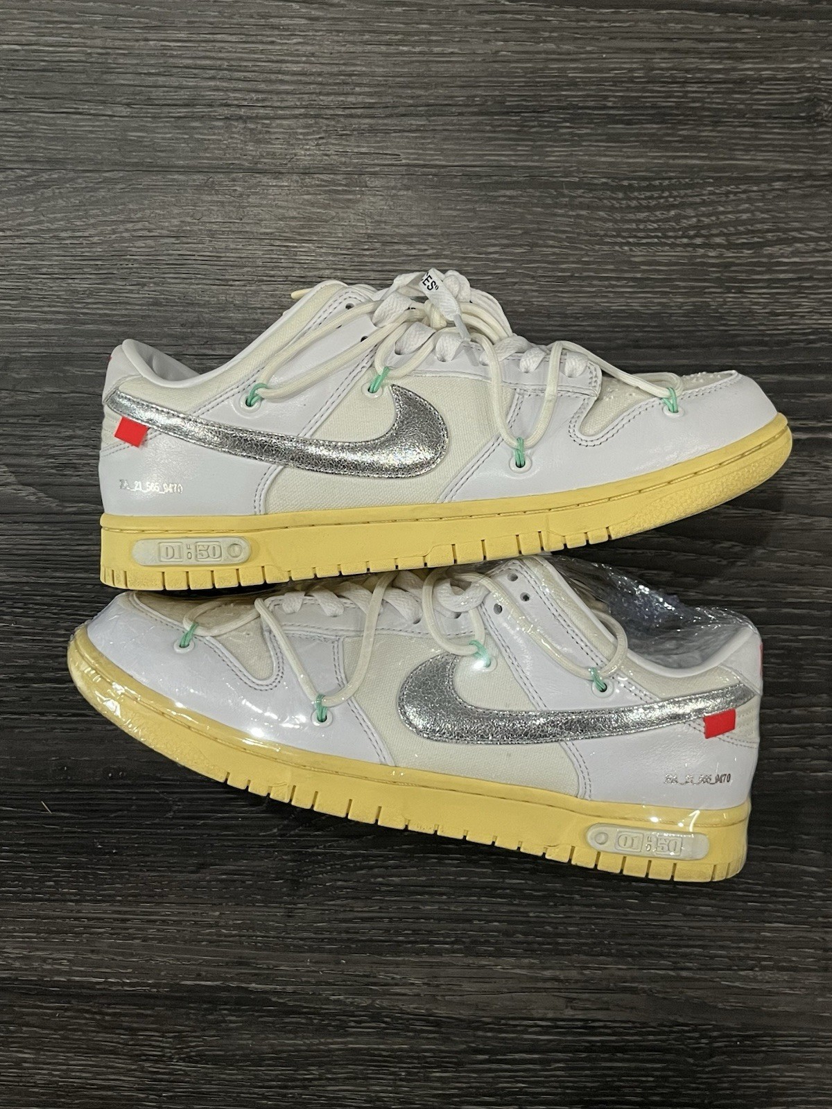 OFF WHITE X NIKE Off White x Dunk Low 'Lotto 01 di 50'